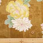 Cotton Southern Cross Fabric - Japanese Style Chrysanthemum - nomura tailor