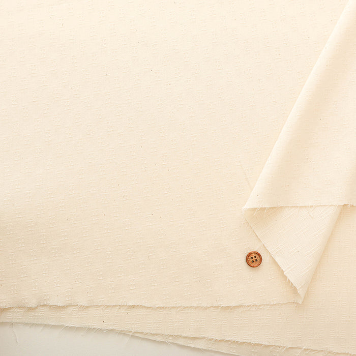 Kinari Series - Cotton Dobby Fabric - nomura tailor