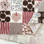 C/L Canvas Printed Fabric Nordic Tiles - nomura tailor