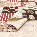 C/L Canvas Printed Fabric Nordic Tiles - nomura tailor