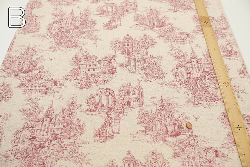 C/L Canvas Printed Fabric ALTO ALBEL COLLECTION ジュイ風 - nomura tailor
