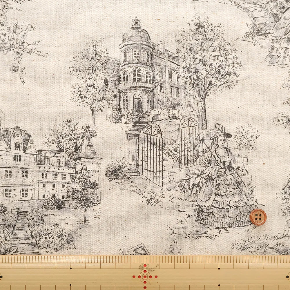 C/L Canvas Printed Fabric ALTO ALBEL COLLECTION ジュイ風 - nomura tailor