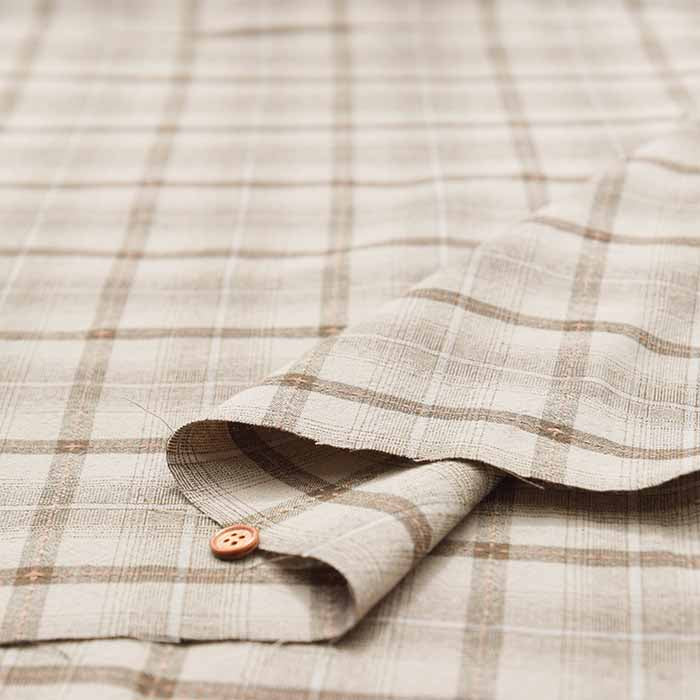 China cotton yarn-dyed fabric Check - nomura tailor