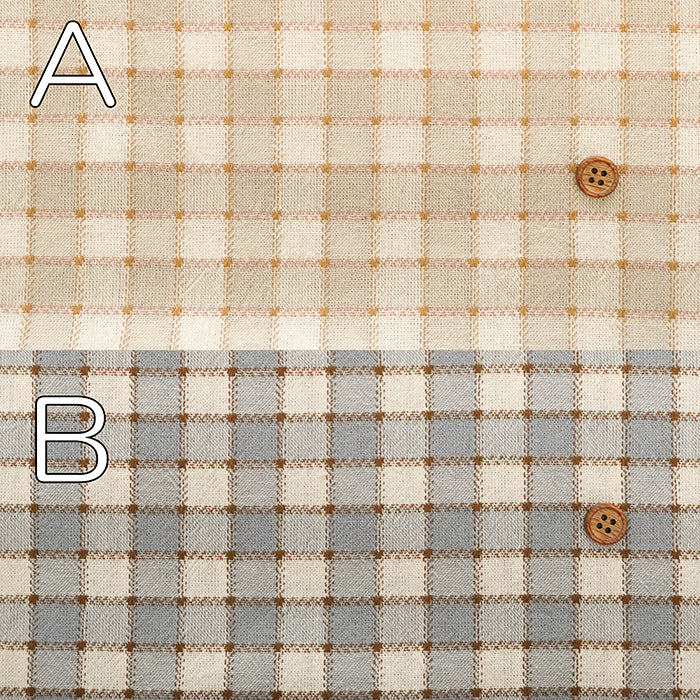 Made in China Cotton Yarn-dyed Check Fabric - nomura tailor