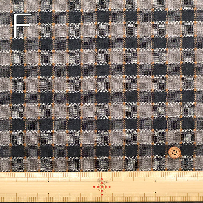 Made in China Cotton Yarn-dyed Check Fabric - nomura tailor