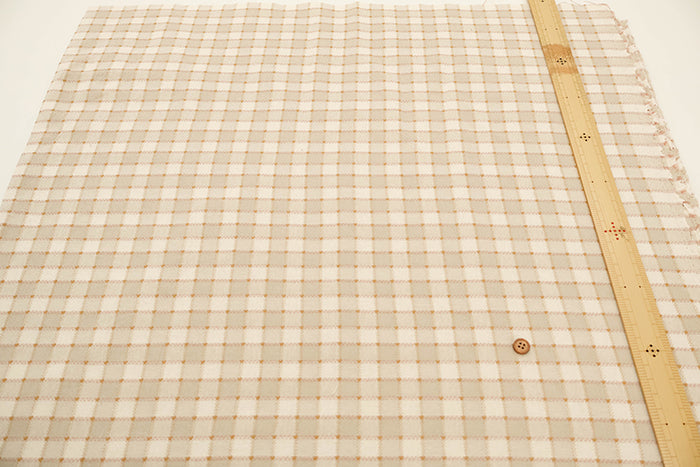 Made in China Cotton Yarn-dyed Check Fabric - nomura tailor