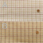 Made in China Cotton Yarn-dyed Check Fabric - nomura tailor