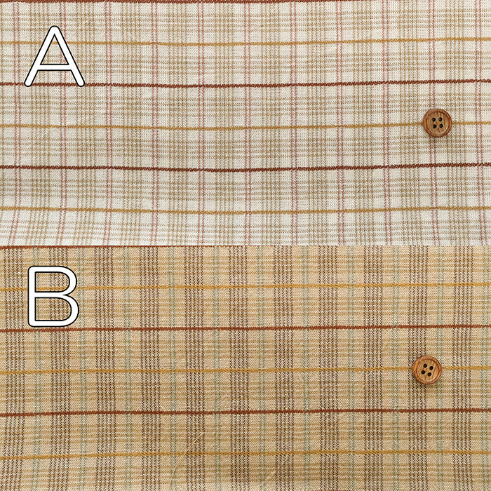 Made in China Cotton Yarn-dyed Check Fabric - nomura tailor