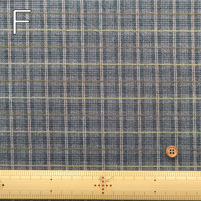 Made in China Cotton Yarn-dyed Check Fabric - nomura tailor