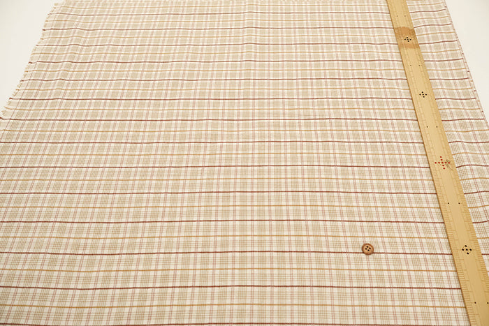 Made in China Cotton Yarn-dyed Check Fabric - nomura tailor