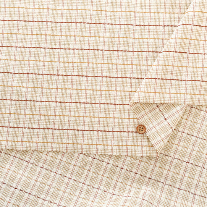 Made in China Cotton Yarn-dyed Check Fabric - nomura tailor