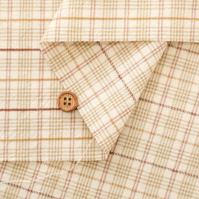 Made in China Cotton Yarn-dyed Check Fabric - nomura tailor