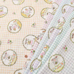 Cotton Scare Printed Fabric Miki Ono ALTO ALBERO COLLECTION Circle - nomura tailor