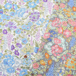 Cotton Sil Esa Tamempling Fabric Flower Garden - nomura tailor