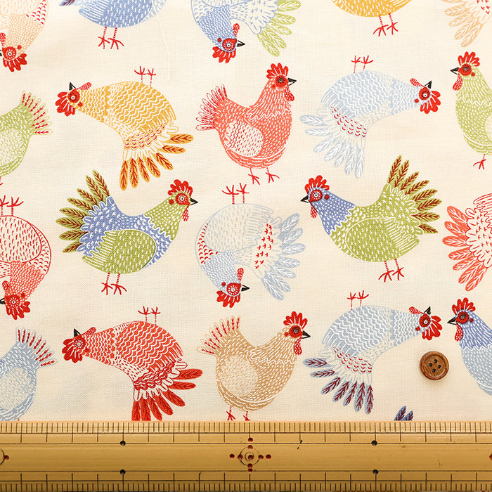 USA Cotton Printed Fabric - moda - The Henbouse - nomura tailor