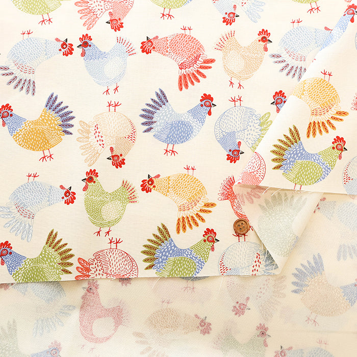 USA Cotton Printed Fabric - moda - The Henbouse - nomura tailor