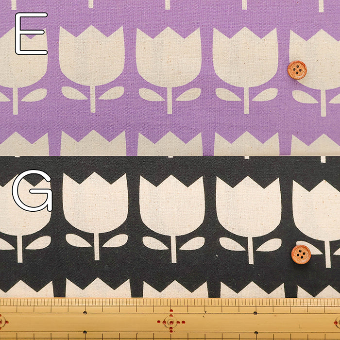 Cotton Sheeting printed Fabric - Color Palette Tulip - nomura tailor