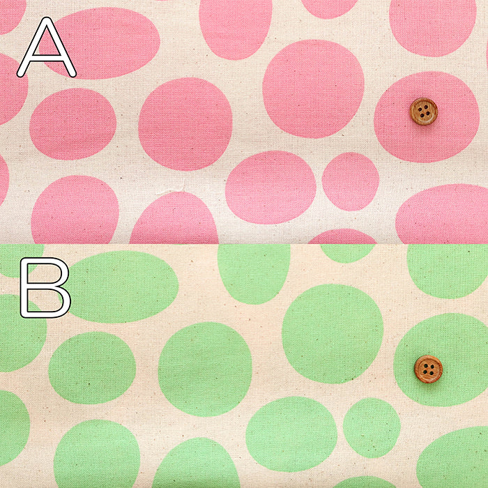 Cotton Printed Fabric　Color Palette Dots - nomura tailor