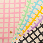 Cotton Sheeting printed Fabric - Color palette Square - nomura tailor