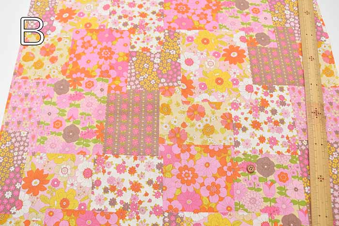 Fioewr Days 70's Design Flower Patch - nomura tailor