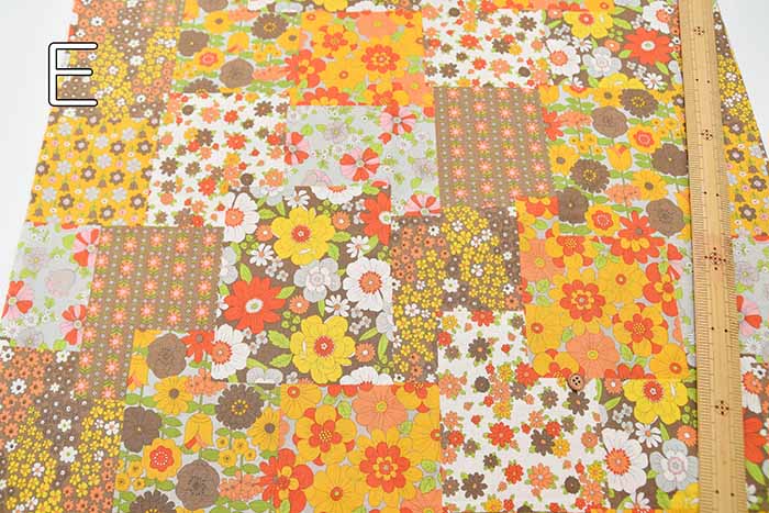 Fioewr Days 70's Design Flower Patch - nomura tailor