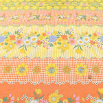 Fioewr Days 70's Design Flower Border - nomura tailor