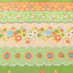 Fioewr Days 70's Design Flower Border - nomura tailor