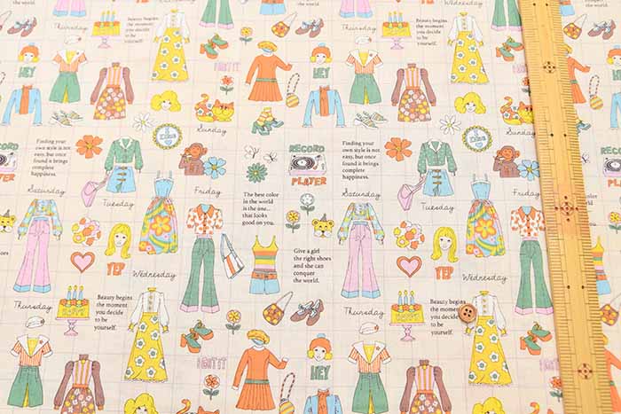 Fashion Girls 70's Design Fashion Catalog - nomura tailor