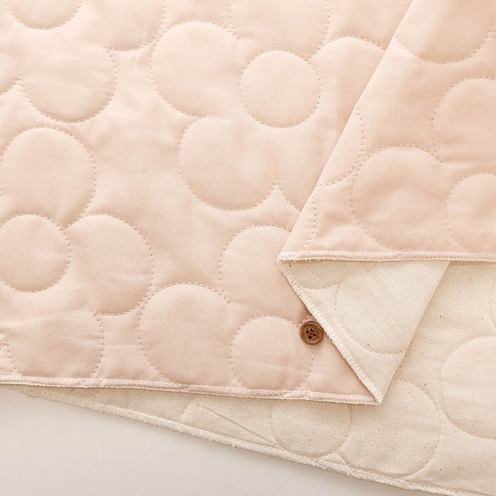 Cotton Quilted Fabric - Flower - nomura tailor