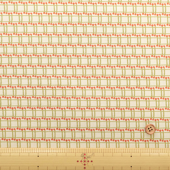 Made in Korea Cotton Broadcloth Printed Fabric - MAISON bornne BY BENEBENE - Check - nomura tailor