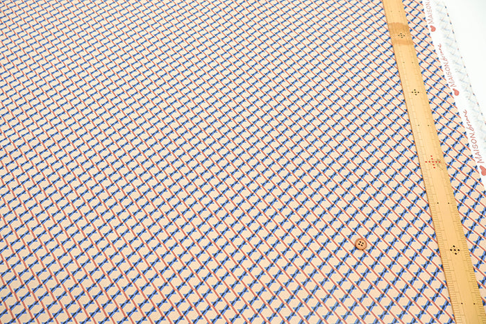 Made in Korea Cotton Sheeting Printed Fabric - MAISON bornne BY BENEBENE - Geometry - nomura tailor