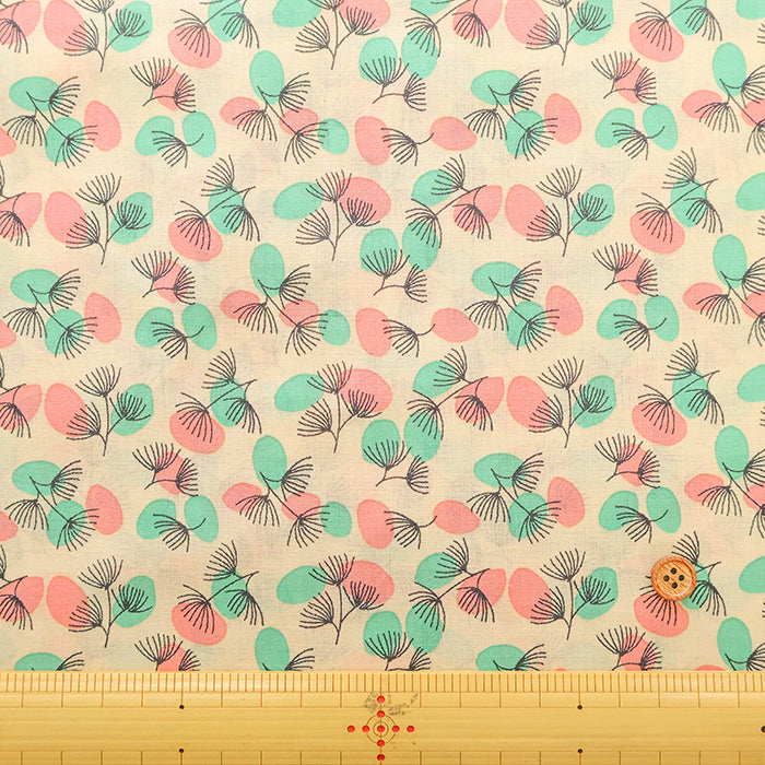 Made in Korea Cotton 60 Lawn Printed Fabric - MAISON bornne BY BENEBENE - Dandelion - nomura tailor