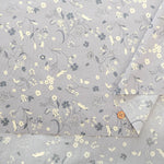 Made in Korea Cotton 60 Lawn Printed Fabric - MAISON  bornne BY BENEBENE - Bird Flower - nomura tailor