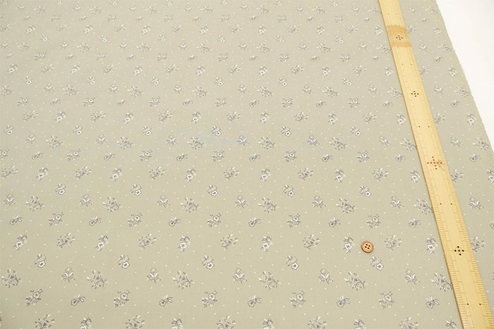 Made in Korea Cotton 60 Lawn Printed Fabric - MAISON bornne BY BENEBENE - Dot Flower - nomura tailor