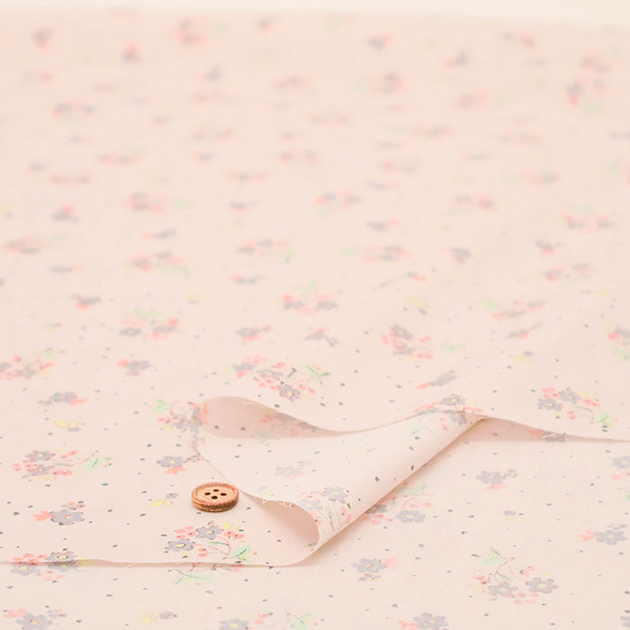 Made in Korea Cotton 60 Lawn Printed Fabric - MAISON bornne BY BENEBENE - Bouquet - nomura tailor