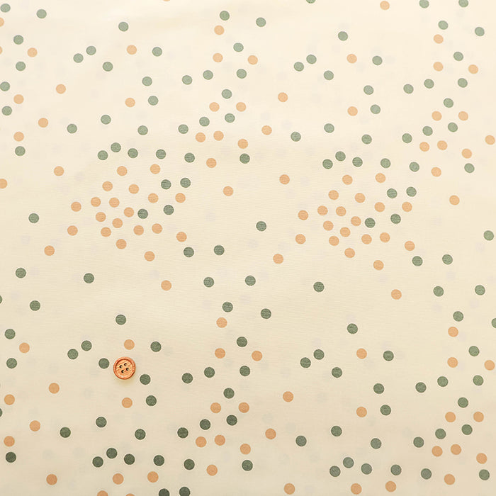 Made in Korea Cotton Broadcloth Printed Fabric - MAISON bornne BY BENEBENE - Dot - nomura tailor