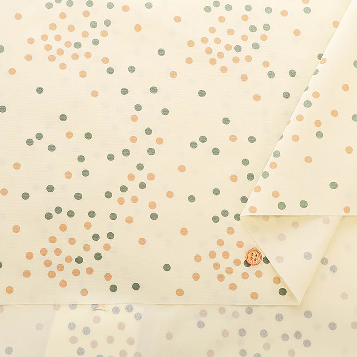 Made in Korea Cotton Broadcloth Printed Fabric - MAISON bornne BY BENEBENE - Dot - nomura tailor