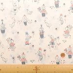 Made in Korea Cotton 60 Lawn Printed Fabric - MAISON bornne BY BENEBENE - Animal - nomura tailor