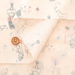 Made in Korea Cotton 60 Lawn Printed Fabric - MAISON bornne BY BENEBENE - Animal - nomura tailor