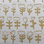 Made in Korea Cotton Sheeting Printed Fabric - MAISON bornne BY BENEBENE - Paint Flower - nomura tailor