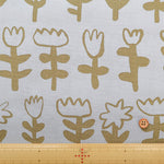 Made in Korea Cotton Sheeting Printed Fabric - MAISON bornne BY BENEBENE - Paint Flower - nomura tailor