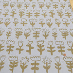 Made in Korea Cotton Sheeting Printed Fabric - MAISON bornne BY BENEBENE - Paint Flower - nomura tailor