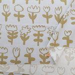 Made in Korea Cotton Sheeting Printed Fabric - MAISON bornne BY BENEBENE - Paint Flower - nomura tailor