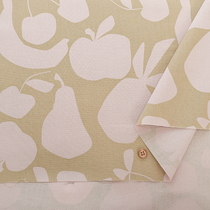 Made in Korea Cotton Sheeting Printed Fabric - MAISON bornne BY BENEBENE - Fruit - nomura tailor