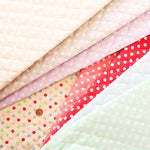 Cotton Dots Quilted Fabric <Full Needle> - nomura tailor
