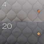 Peach Finish Nylon Quilted Fabric - Plain - nomura tailor