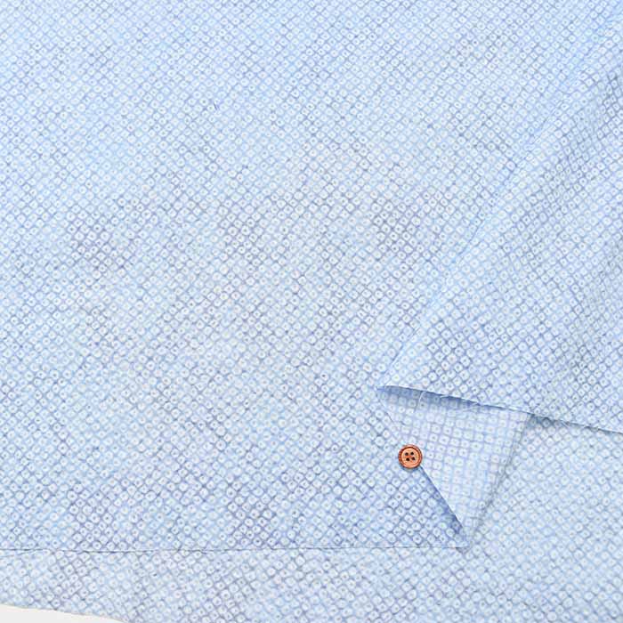 Cotton poplin ripple print fabric Deer tie style - nomura tailor