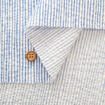 Cotton Ripple Printed Fabric - Wavy Stripe - nomura tailor
