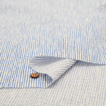 Cotton Ripple Printed Fabric - Wavy Stripe - nomura tailor