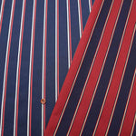 Cotton W Hoddy Dyeing Fabric London Stripe - nomura tailor